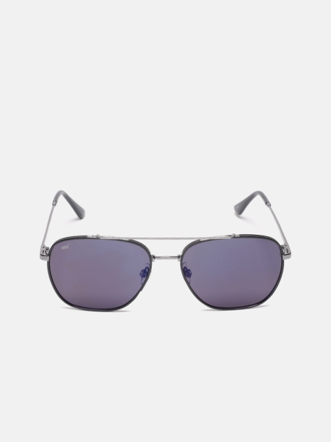 

HRX by Hrithik Roshan Unisex Mirrored Square Sunglasses MFB-PN-CY-51545, Blue