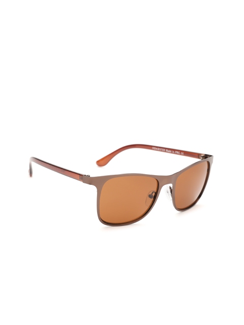 

The Roadster Lifestyle Co Unisex Square Sunglasses MFB-PN-PS-T9542, Brown