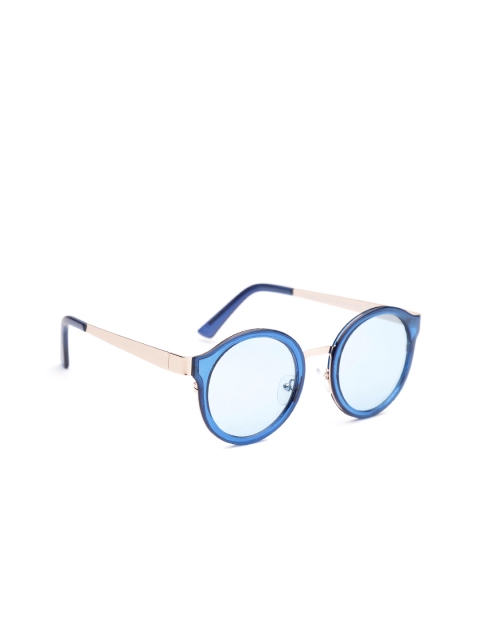 

Mast & Harbour Unisex Oval Sunglasses MFB-PN-PS-DSA1653, Blue