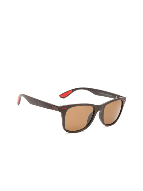 

Mast & Harbour Unisex Wayfarer Sunglasses MFB-PN-AEP456XR-5, Brown