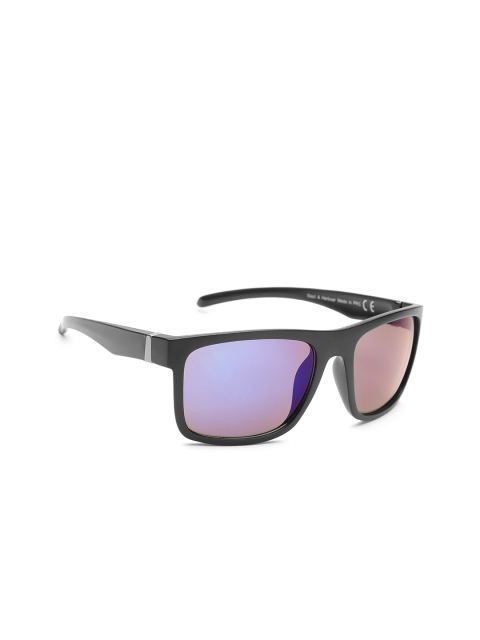 

Mast & Harbour Unisex Mirrored Square Sunglasses MFB-PN-PS-A4625, Blue