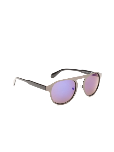 

Roadster Unisex Oval Mirrored Sunglasses MFB-PN-PS-T8939, Blue