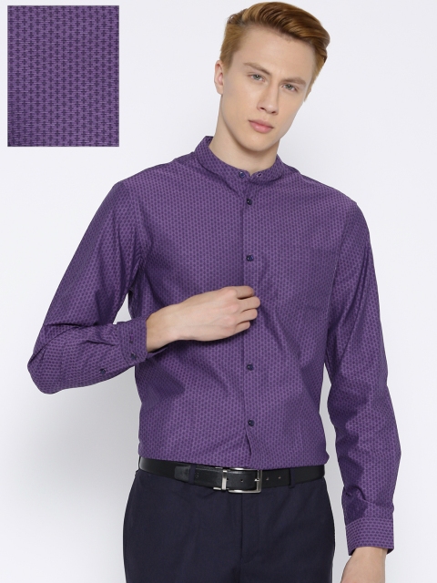 

Arrow New York Purple Slim Fit Formal Shirt