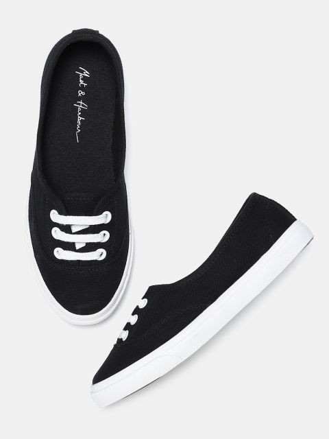

Mast & Harbour Women Black Sneakers