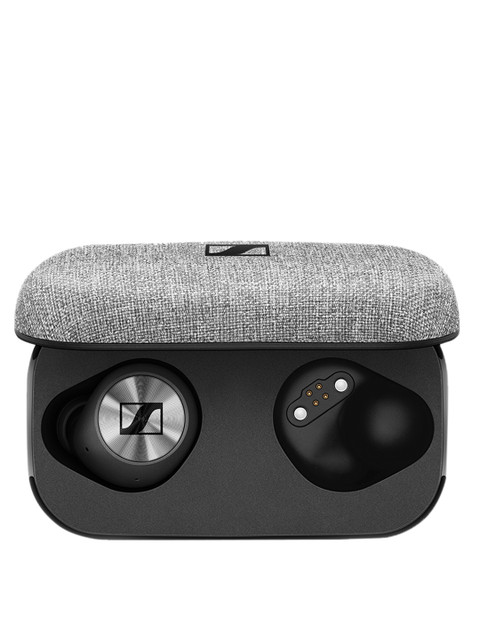 

Sennheiser Momentum Black True Wireless Headphone with Multi-Touch Fingertip Control