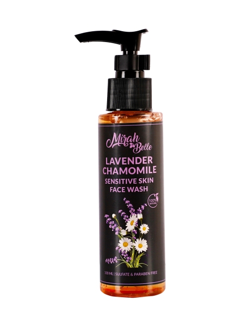 

Mirah Belle Unisex Lavender Chamomile Sensitive Skin Face Wash 200ml, White