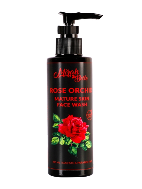 

Mirah Belle Unisex Rose Orchid Mature Skin Face Wash 200ml, White