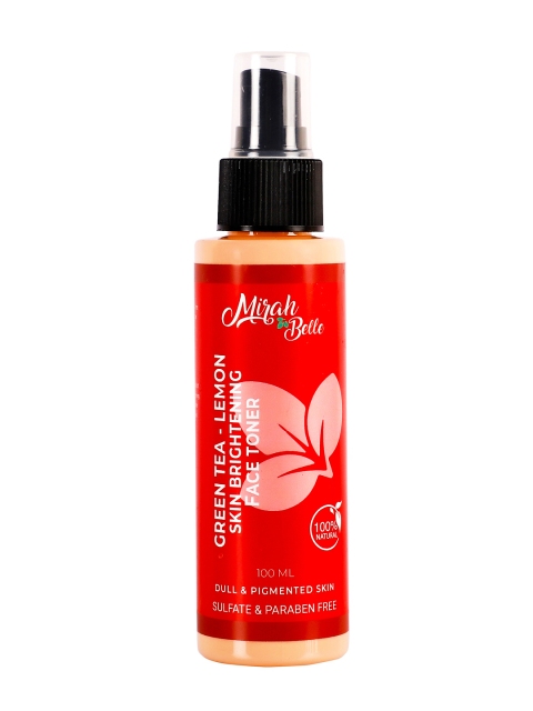 

Mirah Belle Green Tea - Lemon Skin Brightening Face Toner 100ml, White