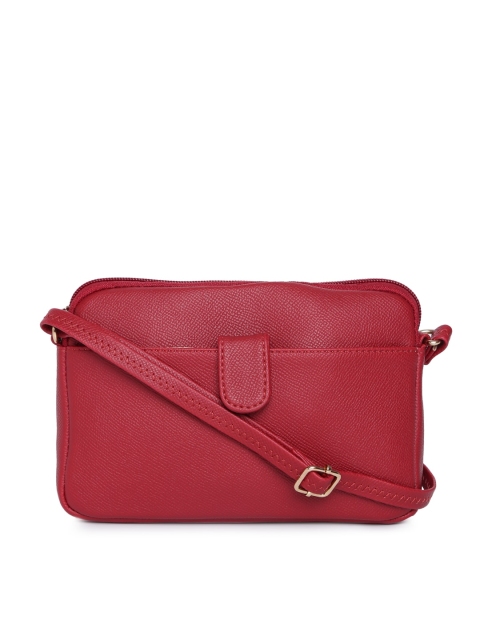 

Mast & Harbour Red Solid Sling Bag