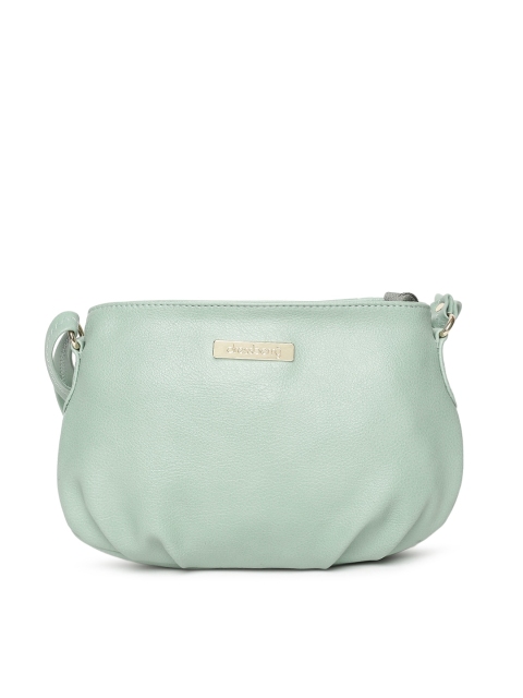 

DressBerry Green Solid Sling Bag