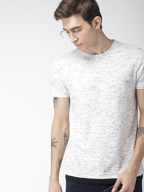 

Harvard Men White Solid Round Neck T-shirt