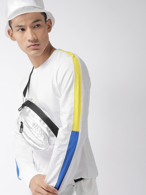 

Harvard Men White Solid Round Neck T-shirt
