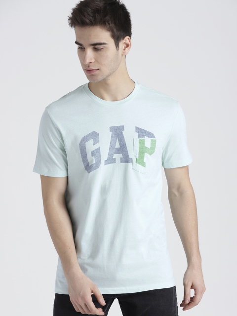 

GAP Men's Logo Pocket T-Shirt, Blue