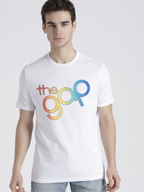 

GAP Men's Vintage Logo T-Shirt, White