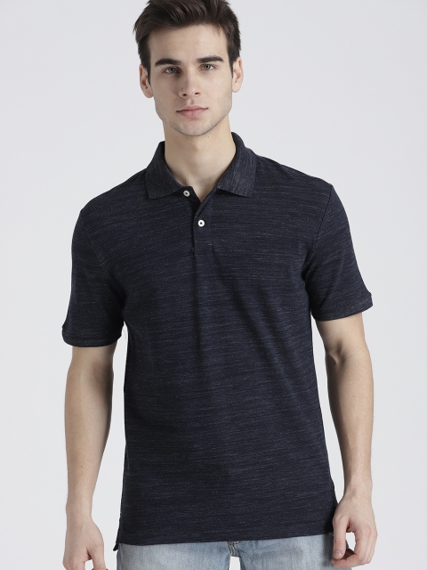 

GAP Men's All Day Pique Polo Shirt, Navy blue