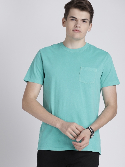 

GAP Men's Vintage Wash Pocket T-Shirt, Sea green