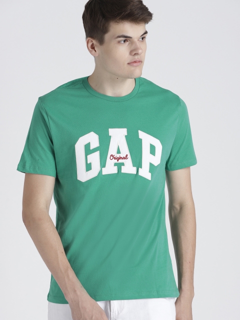 

GAP Men's Logo Crewneck T-Shirt, Green