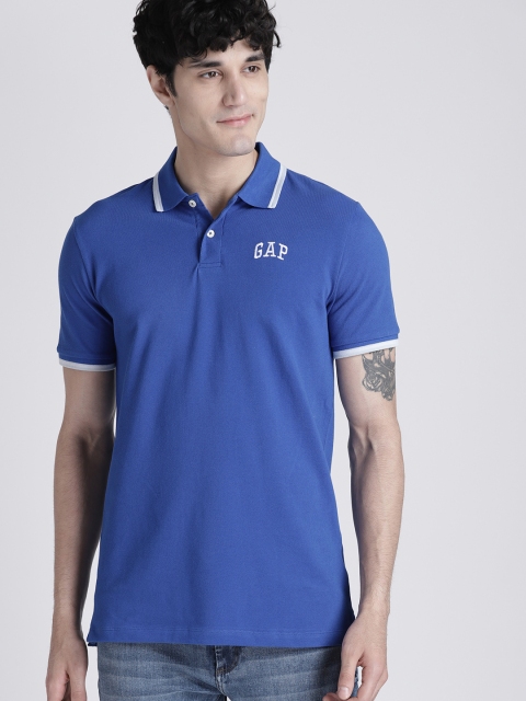 

GAP Men's Polo Shirt, Blue