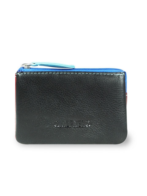 

CALFNERO Unisex Black Solid Wallet