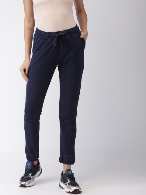 

Harvard Women Navy Blue Solid Joggers