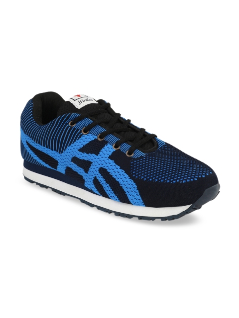 

HIROLAS Men Blue Running Shoes