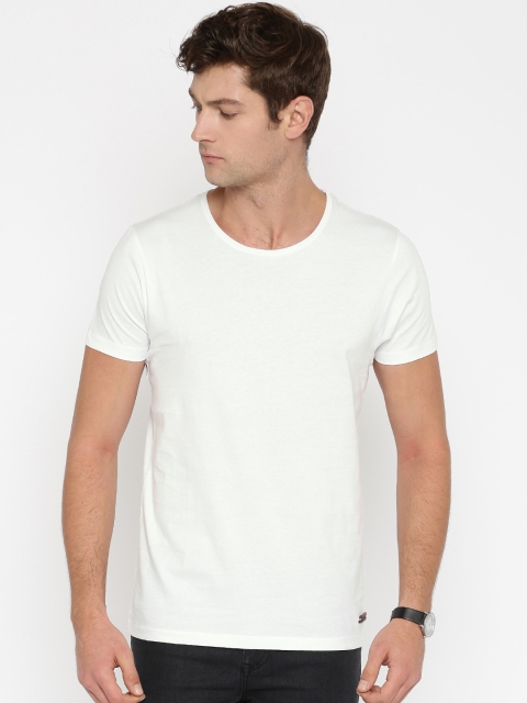 

Jack Jones White Pure Cotton T-shirt