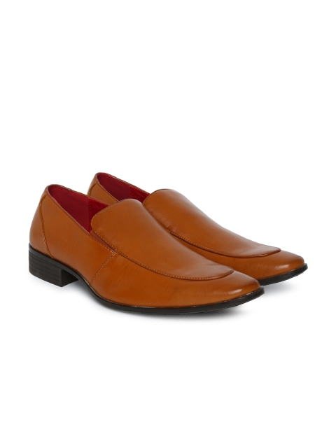 

Carlton London Men Brown Semi-Formal Slip-On Shoes
