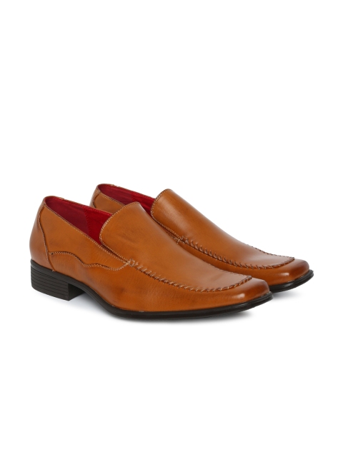 

Carlton London Men Brown Semiformal Slip-On Shoes