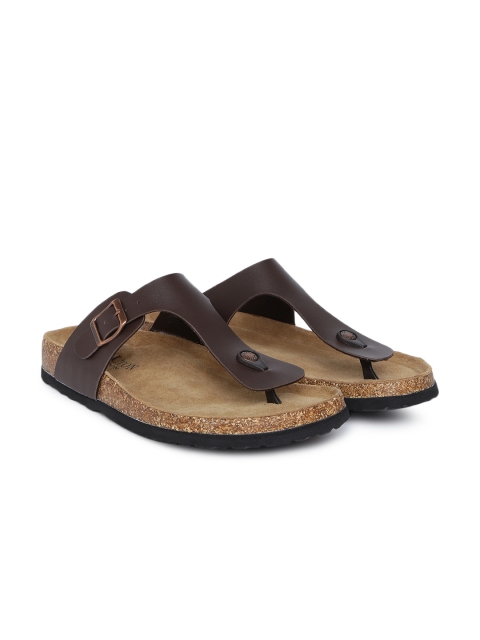 

Carlton London Men Brown Comfort Sandals