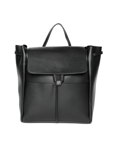 

CARPISA Women Black Solid Backpack