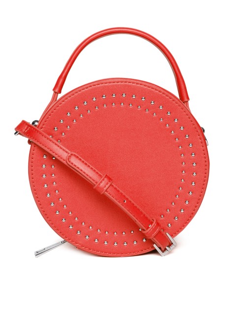 

CARPISA Red Solid Handheld Bag