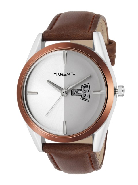 

TIMESMITH Men White & Grey Analogue Watch TSC-015
