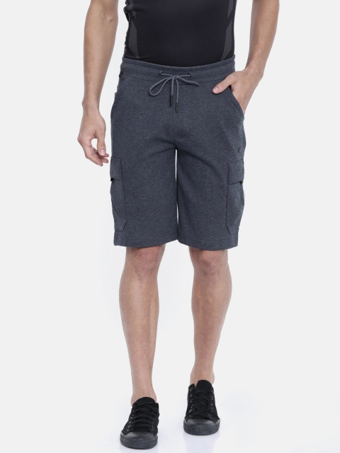 

Proline Active Men Navy Blue Solid Regular Fit Trekee Sports Shorts