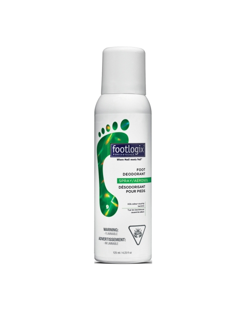 

Footlogix Foot Deodorant Spray 125ML, White