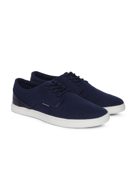 

Jack & Jones Men Navy Blue Solid JFW NIMBUS MIX I Sneakers