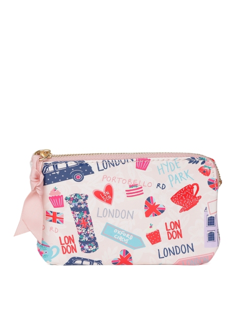 

Accessorize Pink & Red Printed Purse