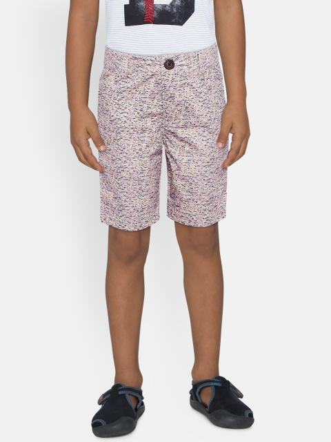 

United Colors of Benetton Boys Multicoloured Printed Regular Fit Shorts, Multi