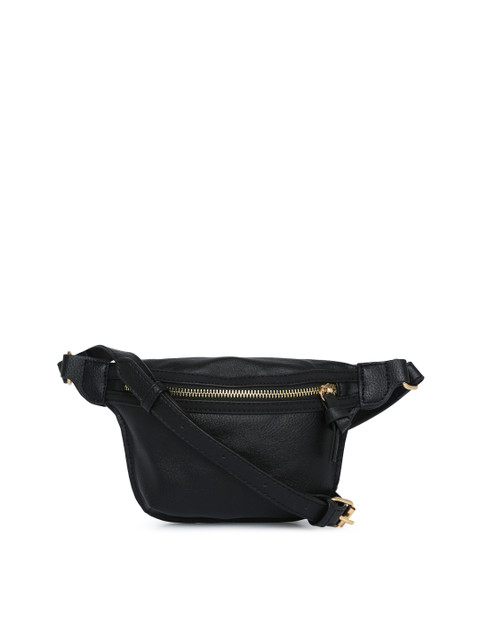 

Accessorize Black Solid Waist Pouch