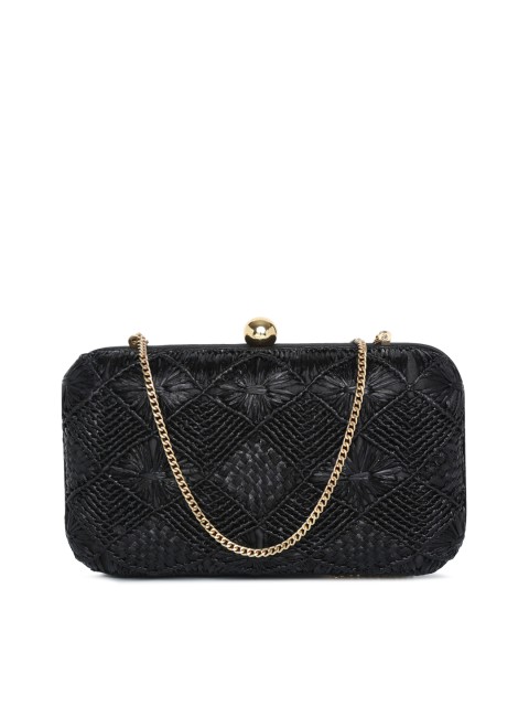 

Accessorize Black Embellished Clutch
