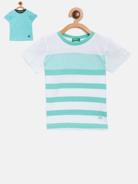 

United Colors of Benetton Boys Pack of 2 T-shirts, Green