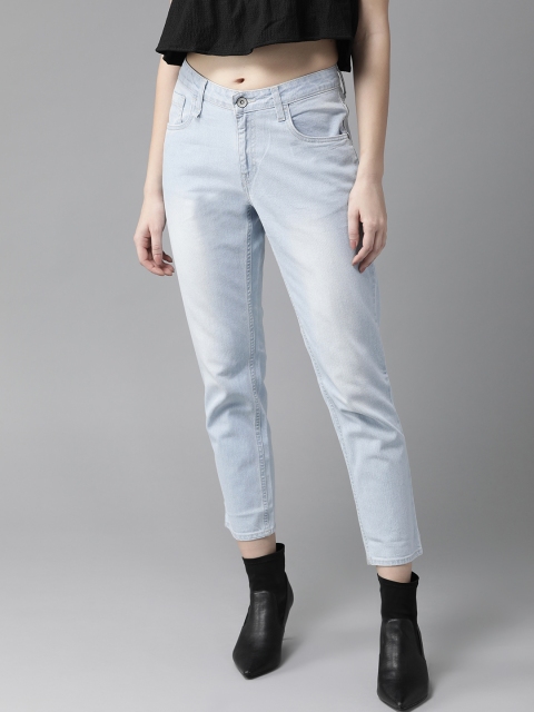 

Roadster Women Blue Mid-Rise Clean Look Stretchable Jeans