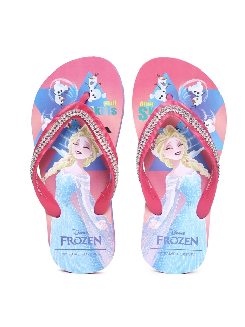 

Fame Forever by Lifestyle Girls Pink Embellished Thong Flip-Flops
