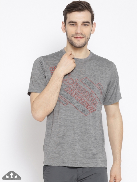 

Columbia Men Grey Printed Trinity Trail 2.0 Graphic T-shirt