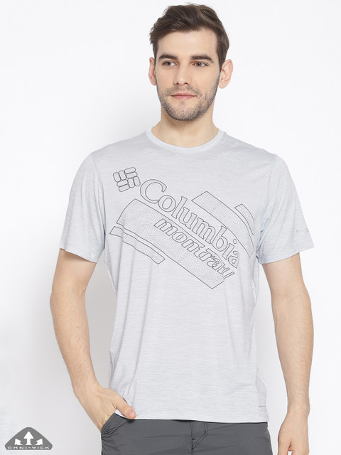 

Columbia Men Grey Printed Trinity Trail 2.0 Graphic T-shirt