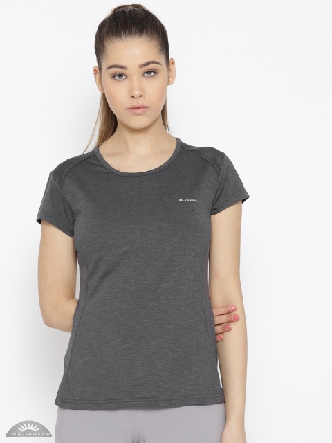 

Columbia Charcoal Grey Firwood Camp Solid T-shirt