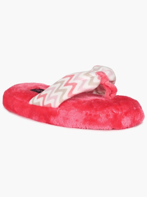 

Ginger by Lifestyle Women Red Printed Thong Flip-Flops