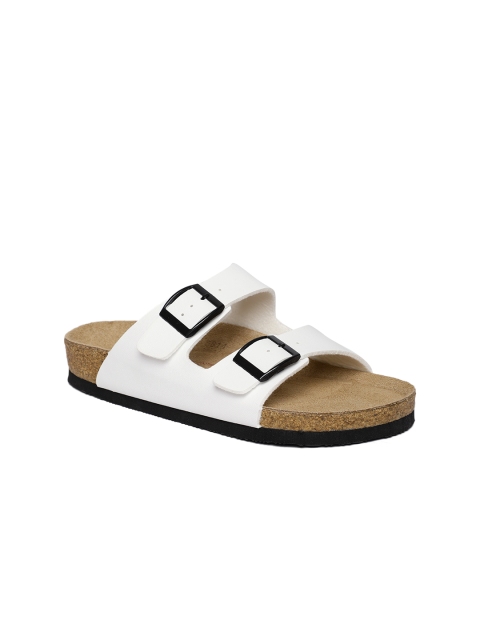 

Ruosh Women White Leather Flats