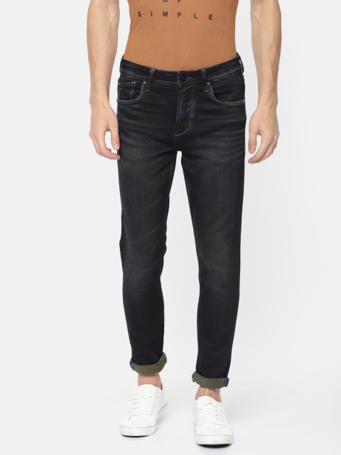 

Killer Men Navy Blue Dunn Skinny Fit Mid-Rise Clean Look Stretchable Jeans