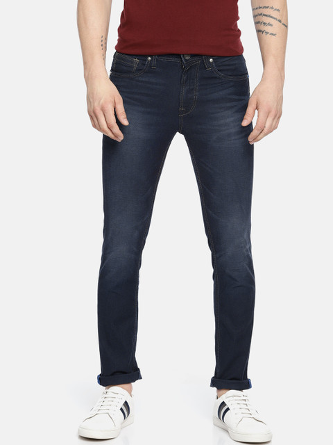 

Killer Men Blue Dunn Skinny Fit Mid-Rise Clean Look Stretchable Jeans