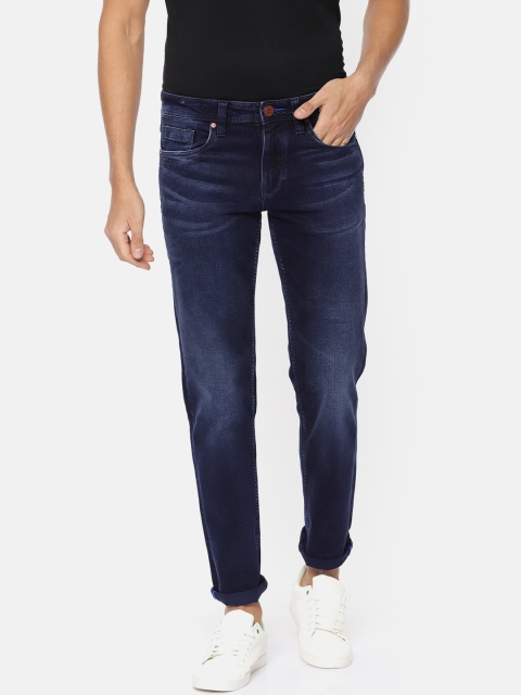 

Killer Men Blue Slank Slim Fit Mid-Rise Clean Look Stretchable Jeans